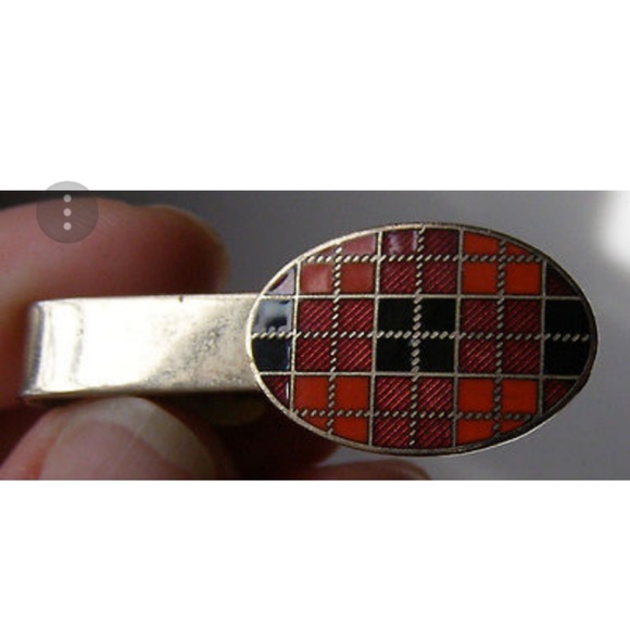 Vintage men's tie bar/clip Robbins Co. Attleboro - Picture 3 of 8